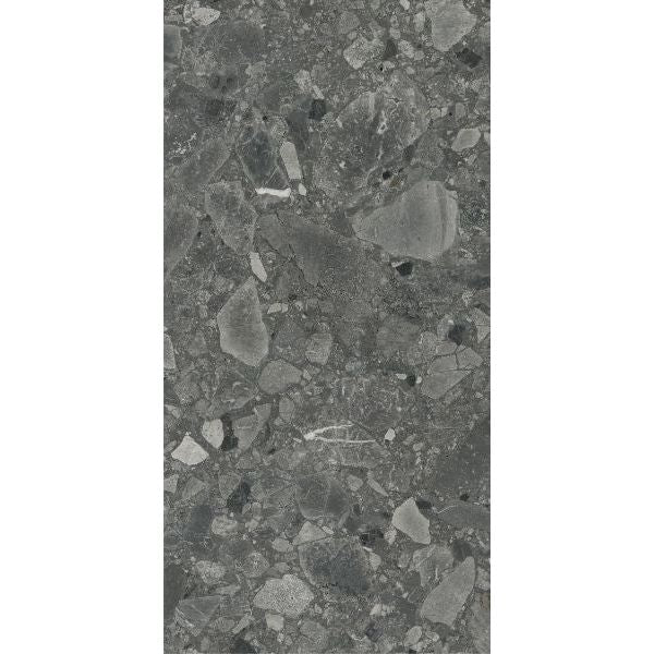 Shop Verona Charcoal Terrazo Tile 300x600 mm